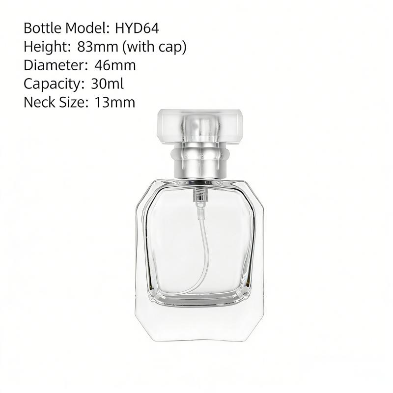 30ml High-Clarity Glass Perfume Bottle Manufacturer | Fine Mist Sprayer